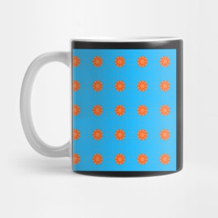 Dahlia Kaleidoscope Pattern Mug